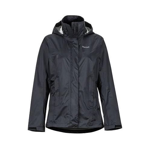 Marmot PreCip Eco Jackets - Womens Rain Jacket Black CA5931406 Canada